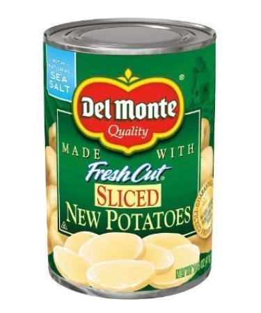 Del Monte, Sliced New Potatoes, 14.5oz Can (Pack of 6) 14.5 Ounce (Pack of 6)