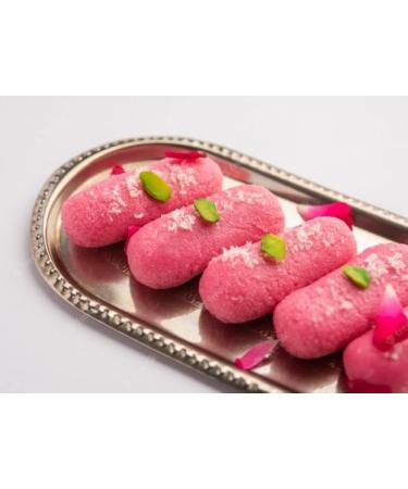 Rakhi Diwali Special (Pink Chum Chum 300g) Gift Hamper for Brother Sister Delicious Indian Traditional Sweets Best Gift For All Occasions Tasty Treat For Family & Friends Sold By Kidzbuzz - Buy Online on SooperMarket.com