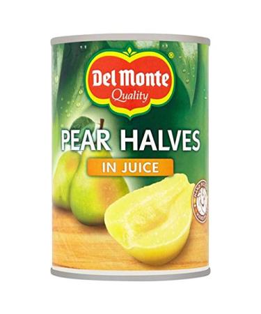 Del Monte Pear Halves in Juice Bundle of 3X 415g cans