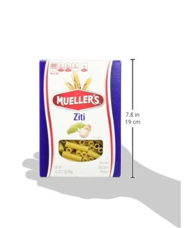 Mueller's Ziti Pasta - 16 Ounce | Premium Quality Italian Pasta - Buy Online on SooperMarket.com
