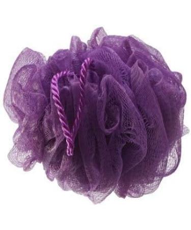 Planet 007 Bath Shower Loofahs Mesh Pouf Sponge Set - Purple (3 Pack) - Buy Online on SooperMarket.com