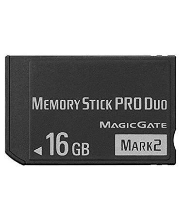 Huadawei 16GB MS(Mrak2) MemoryStick Pro Duo HX High Speed Memory Card for Sony PSP 1000 Accessories