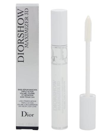 Christian Dior Ladies Diorshow Maximizer 3D Volume Plumping Lash Primer Serum Base Serum Mascara 0.33 oz