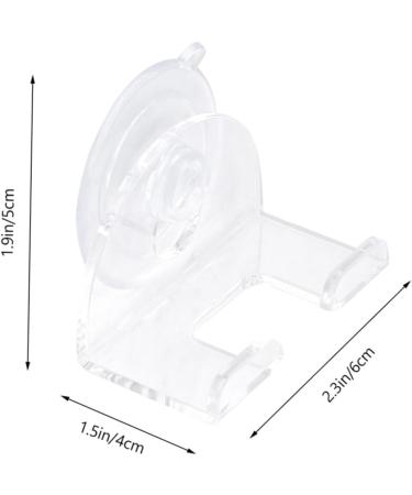 Shop Cabilock 15 Wall-Mounted Shaver Holder - 5pcs Plastic Suction Cup Razor Stand for Bathroom - Durable & Easy to Install - Buy Online on SooperMarket.com