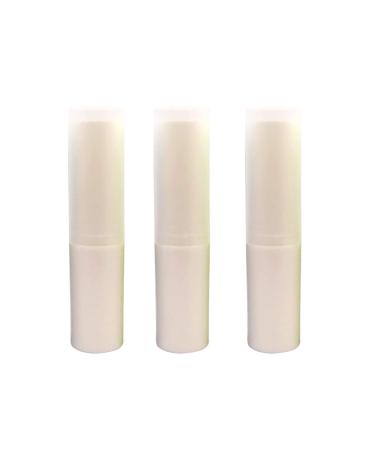 Haifly 20pcs Empty Lip Balm Tubes Container Lipstick Tubes Tubes Lip Care Stick Tube Lip Care Case Beige