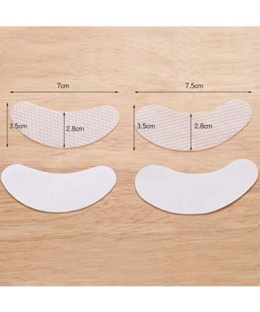 100 Pairs Under Eye Gel Pads for Lash Extensions - Pink+Purple | Lint Free Eyelash Extension Gel Patches Kit - Makeup Supplies - Buy Online on SooperMarket.com