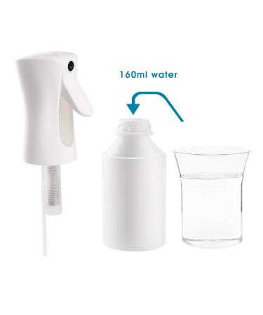 YAMYONE Continuous Hair Spray Bottle - Fine Mist, Versatile for Hairstyling, Plants & More - White (1 Pack) - Buy Online on SooperMarket.com