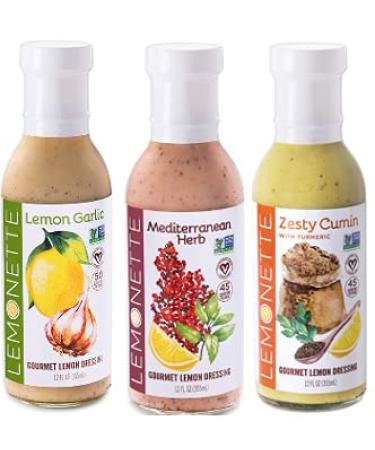 Lemonette Gourmet Lemon Dressing Creamy Italian 12 fl oz (355 ml)