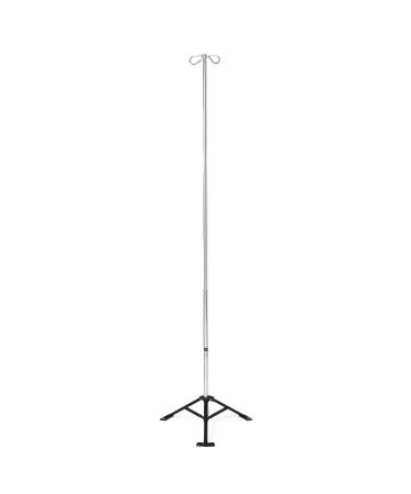 Medline Adjustable Homecare IV Pole for Home Use