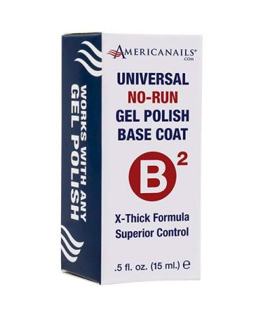 Americanails B2 No-Run Gel Polish X-Thick Base Coat - 0.05oz - Buy Online on SooperMarket.com