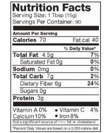 Get Chia Brand White Certified Organic Chia Seeds - 6lbs (2 x 3lb Bags) - Buy Online on SooperMarket.com