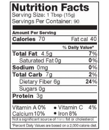 Get Chia Brand BLACK Chia Seeds - 6lbs (2 x 3lbs Bags) - Buy Online on SooperMarket.com