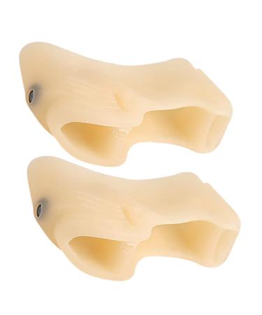 Toe Separator 1 Pair Magnetic Toe Splitter Splints Bunion Separator Overlapping Toe Bunion Toe Separators Thumb Protector Overlapping Separator Toe Spreaders Pedicure Tools