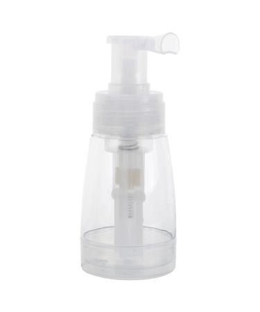 Travel Spray Bottle Powder Spray Bottle Transparent Powder Sprayer Empty Plastic Travel Bottle for Barbershop Salon Office Powder Spray Bottles