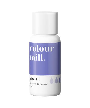 Colour Mill Oil Based Food Colouring - Violet 20ml