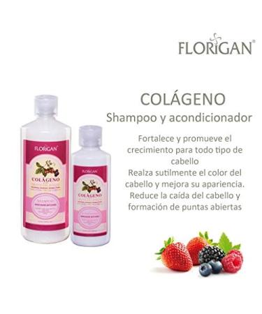 Restorative Antioxidant Collagen Shampoo Florigan - 1L | Nourish & Revitalize Hair - International Shipping Available - Buy Online on SooperMarket.com