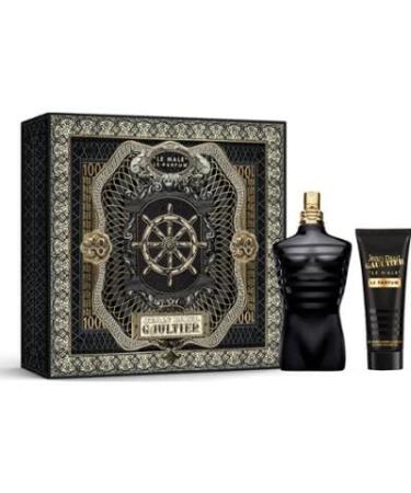Jean Paul Gaultier Le Male Perfume Mens Gift Set - Eau de Parfum Spray 125 ml + JPG Shower Gel 75 ml - HARD BOX - Buy Online on SooperMarket.com