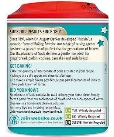 Bicarbonate of Soda 200g (Pack of 3) | Premium Baking Soda for Cooking and Cleaning | Double Pack for Convenience | Leavening Agent - Buy Online on SooperMarket.com