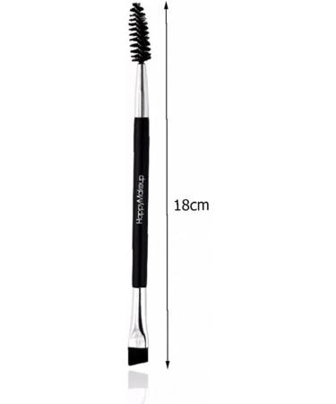 Duo Eyebrow Brush Set - Angled Brow & Mini Eyelash Brushes for Perfect Tinting | multifunctional Beauty Tools for Eyebrows & Lashes - Buy Online on SooperMarket.com