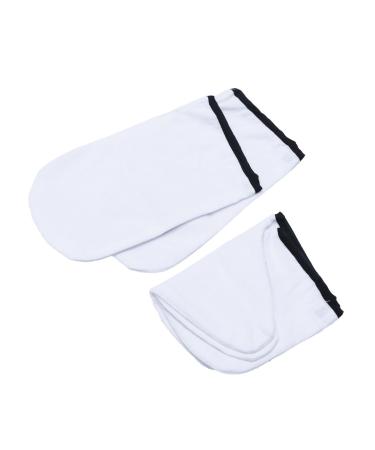 FOMIYES 2 Pairs Thermal Gloves Warm Gloves Paraffin Wax Mitts Heat Tanning Mitt Wax Gloves Bath Treatment Gloves Insulated Gloves Hand Treatment Cover Take a Bath Insulation Cotton