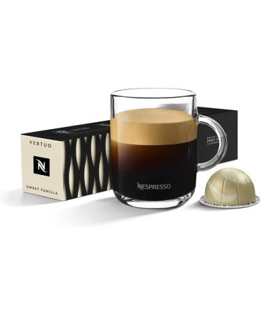 Nespresso Barista Creations Flavoured Sweet Vanilla Pods - 40-Pack - 230ml - Buy Online on SooperMarket.com