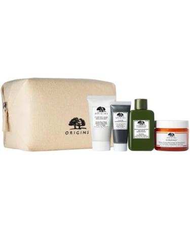 Origins Best of Origins Set - Checks and balances face wash clear improvement charcoal mask mega mushroom lotion ginzing moisturiser - Buy Online on SooperMarket.com
