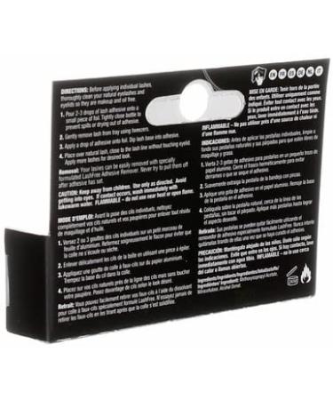 Ardell Lashtite Clear Adhesive 0.125 oz Bottle (Black Package) 3.7ml - 2 Pack - Buy Online on SooperMarket.com