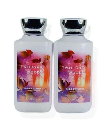 Retired Fragrance - Bath & Body Works Signature Collection Twilight Woods Body Lotion 8oz/236ml 2 pack