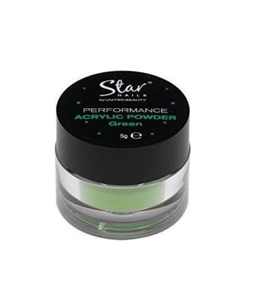 Star Nails Performance Acrylic Powder Green 5g 5g Green