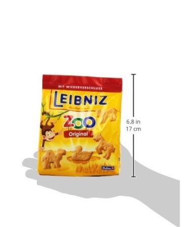 Buy Leibniz Zoo Original 125g - Fun Animal Butter Cookies for Kids - Perfect Snack for Little Hunger - Shop Internationally - Buy Online on SooperMarket.com