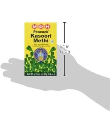 MDH Kasoori Methi Leaves - Dried Fenugreek Leaves 25g | Authentic Indian Spice - Buy Online on SooperMarket.com