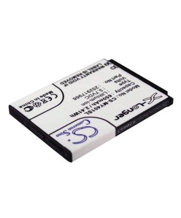 Replacement Battery Compatible with Sagem MY401C MY-401C MY401L MY-401L Part Number: 252917966 650mAh/3.7V