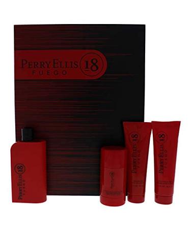 Perry Ellis Gift Set Perry Ellis 18 Fuego By Perry Ellis - Buy Online on SooperMarket.com