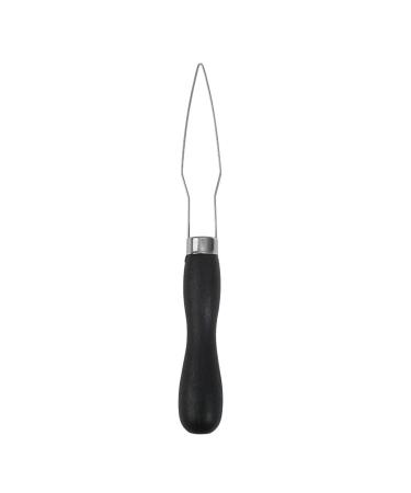 Button Hook Wood Handle Wire Pull Through Aids Button Helper Button Assist Device Dressing Aid Assist Device Tool