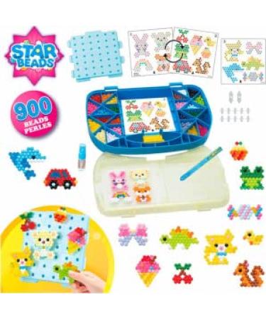 Aquabeads Beginners Carry Case, Complete Arts & Crafts Bead Kit for Children - Over 900 Beads