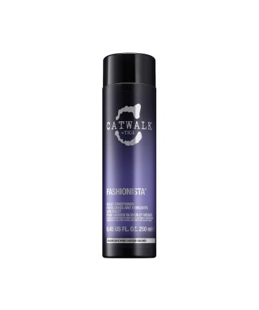 TIGI Catwalk Fashionista Violet Conditioner 8.45 fl oz | Best for Blonde & Highlighted Hair - Buy Online on SooperMarket.com