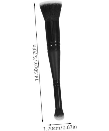 FOYTOKI Double-ended Makeup Brush Blush Brush Foundation Liquid Brush Foundation Brush for Women Makeup Foundation Brush Women Foundation Brush Makeup Blending Brush Cosmetics Brush - Buy Online on SooperMarket.com