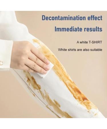 Stain Removal Wet Wipes Clothes Oil Stain Remover Emergency Stain Rescue Stain Remover Instant Stain Wipes for Clothes and Fabric Carpet 3 - Buy Online on SooperMarket.com
