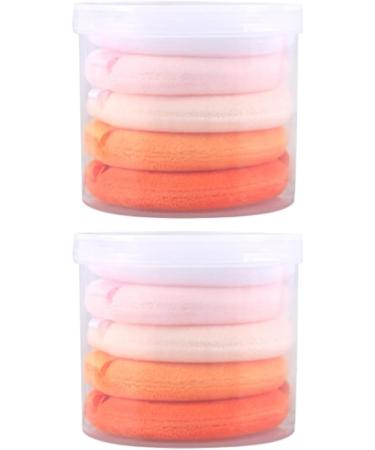 minkissy 8 Boxes Powder Puff Concealer Sponge Makeup Puff Wet Powder Pads Cosmetic Puffs Mineral Powder Pad Dry Powder Pad Dry Puffs Foundation Sponge Sponges Miss Flocking Round Small Puff - Buy Online on SooperMarket.com
