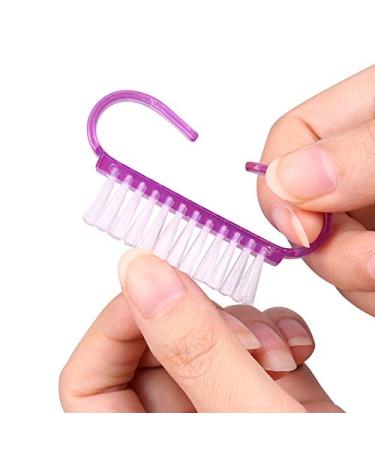 RETON 24 Pcs Handle Grip Nail Brush - Fingernail Scrub Cleaning Brushes for Toes and Nails - Pedicure Manicure Brush for Women Men Girls - Multicolor - Buy Online on SooperMarket.com