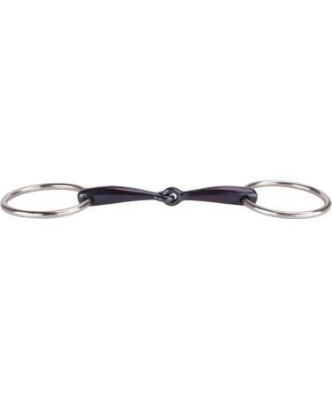 Equinate Water Bridle Sweet Iron 14mm - Anatomically Shaped Friendly Bit for Horses | 13.5cm - Promotes Saliva & Chewing Activity - Buy Online on SooperMarket.com