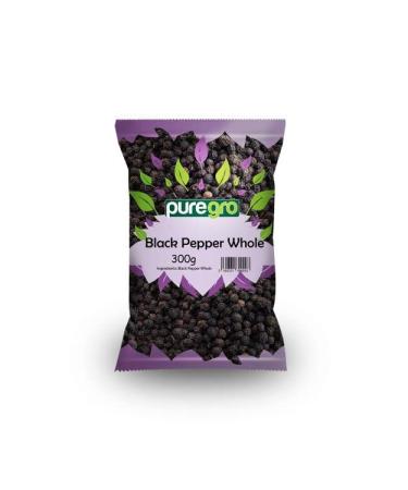 Puregro Whole Black Pepper 300g