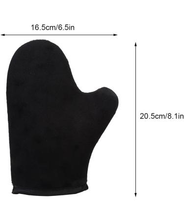 Tanningfor Totally Even Self Tanning Lotion Apply Solid & Comfortable Double Sided Design Thumb Area for Slip Protection Suitable and Other Lotions (Black) - Buy Online on SooperMarket.com