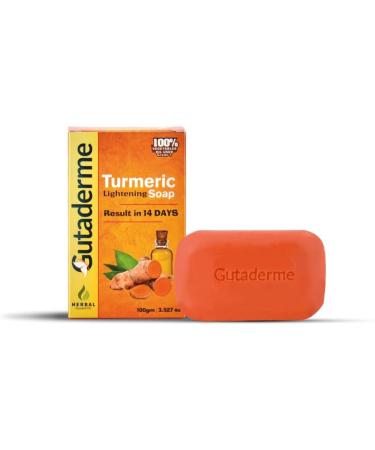 Turmeric Skin Brightening Beauty Soap - Reduce Acne, Fade Scars, and Cleanse for Soft & Bright Skin (100 gm) - Buy Online on SooperMarket.com
