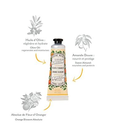 Panier des Sens Hand Cream Gift Set for Women - Orange Blossom, Jasmine & Geranium - 3 x 1Floz - Made in France - Buy Online on SooperMarket.com