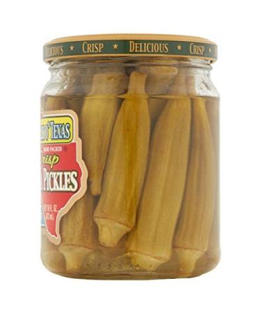 Talk O Texas Okra Pickled Mild - 2 Count (Pack of 2) - Buy Online on SooperMarket.com