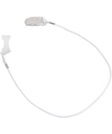 Lightweight Hearing Amplifier with Clip for Seniors - Stretchy White Cord Secure Fixation Prevents Loss - Ideal Muirnal Hearing Aid - Buy Online on SooperMarket.com