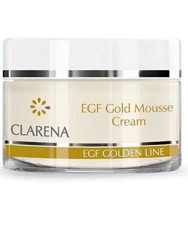 Clarena EGF Rejuvenating Anti Wrinkle Gold Mousse Cream 50ml
