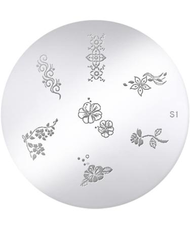 Konad stencil stamping stamping stencil S01