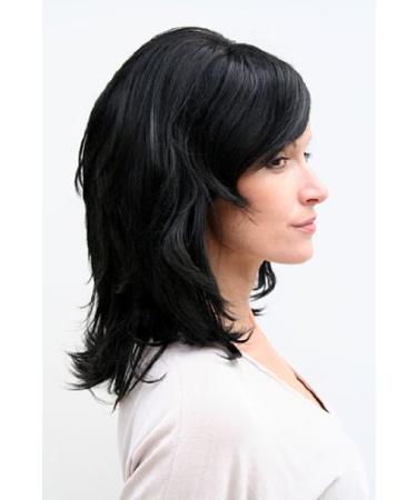 Shop DIVA Jet Black Shoulder Length Wig 2103-1B | 40 cm | International Shipping Available - Buy Online on SooperMarket.com